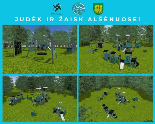 Judėk ir žaisk Alšėnuose